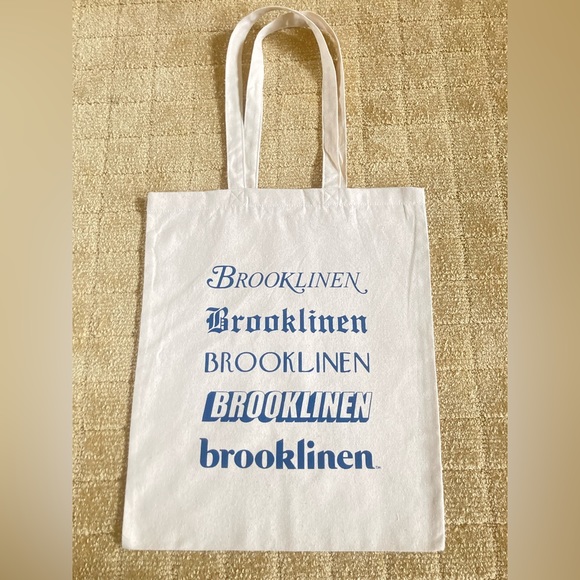 Brooklinen canvas tote bag - Picture 3 of 9